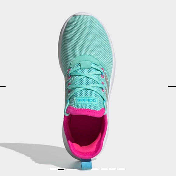 ADIDAS LITE RACER RBN BIG KIDS SHOES 💕💚 - Picture 5 of 13
